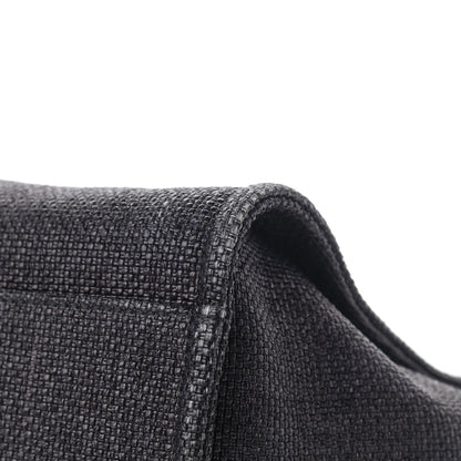 Chanel Woven Straw Raffia Medium Deauville Tote Black 10 of 10