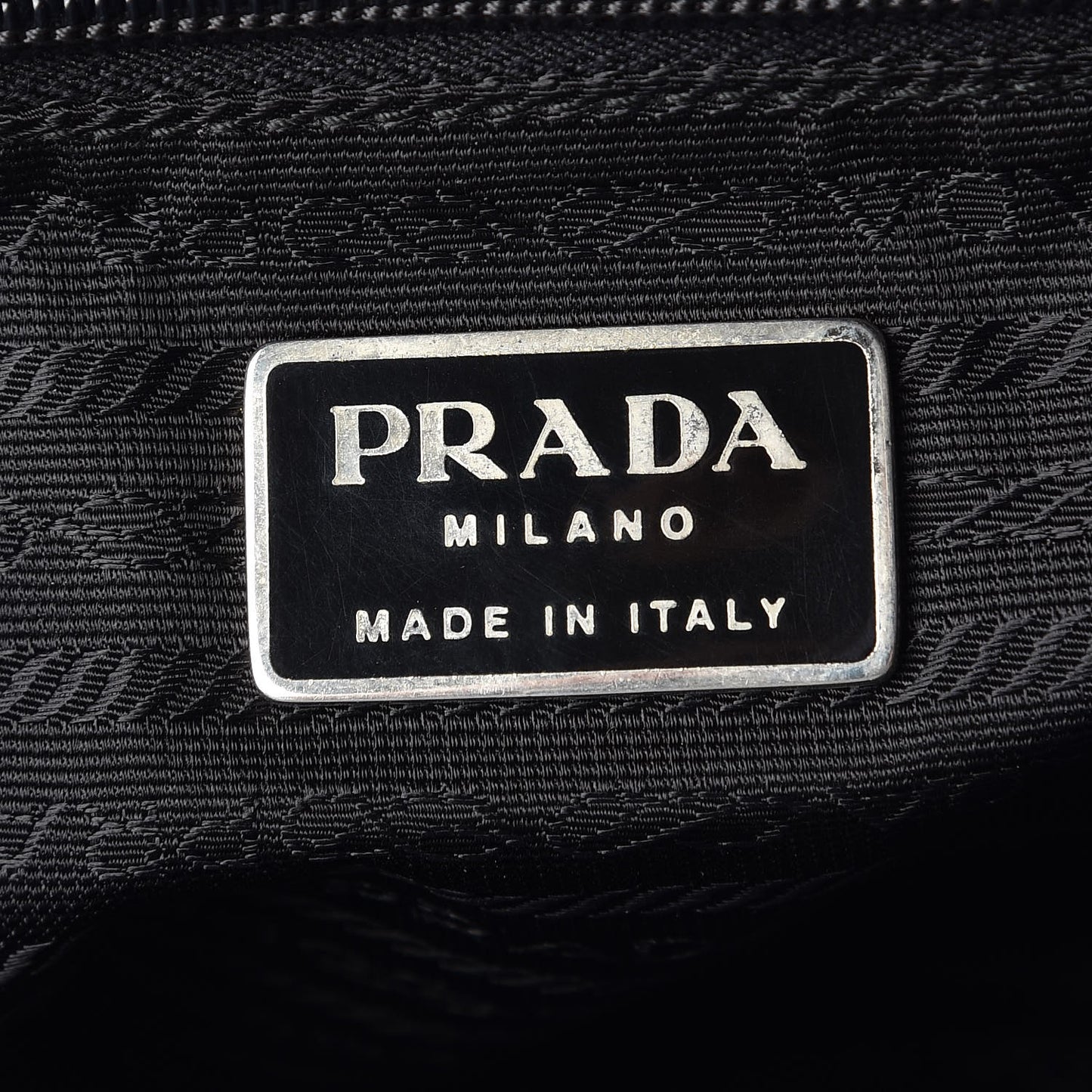 Nylon Vela Small Backpack Black