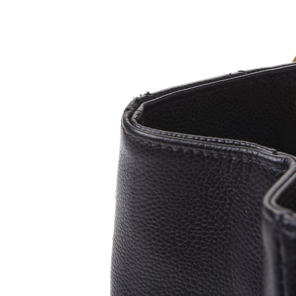 Chanel Caviar Quilted Grand Shopping Tote GST Black 11 of 13