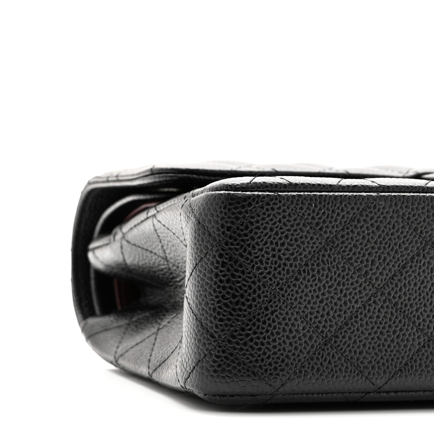 Chanel Caviar Quilted Medium Double Flap Black 10 of 11