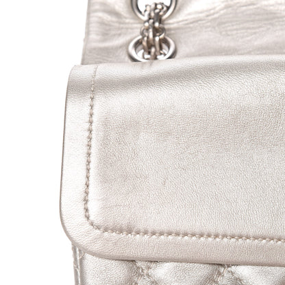 Chanel Metallic Lambskin 2.55 Reissue 225 Flap Pale Gold 21 of 32