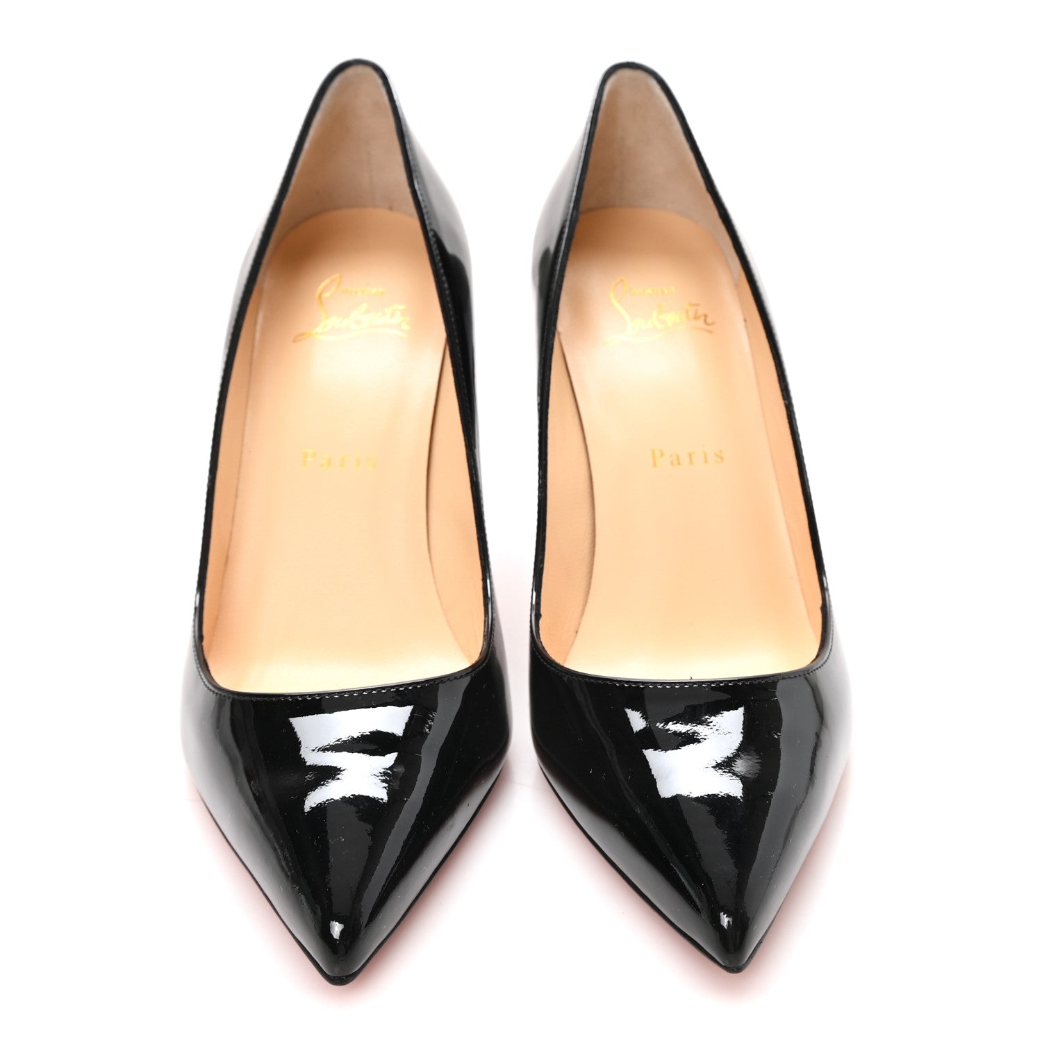 Christian Louboutin Patent Pigalle Follies 85 Pumps 37.5 Black 3 of 10