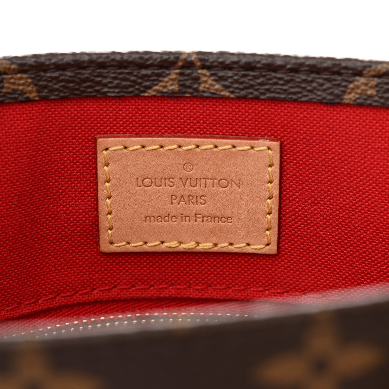 Louis Vuitton Monogram Sac Plat BB 6 of 13