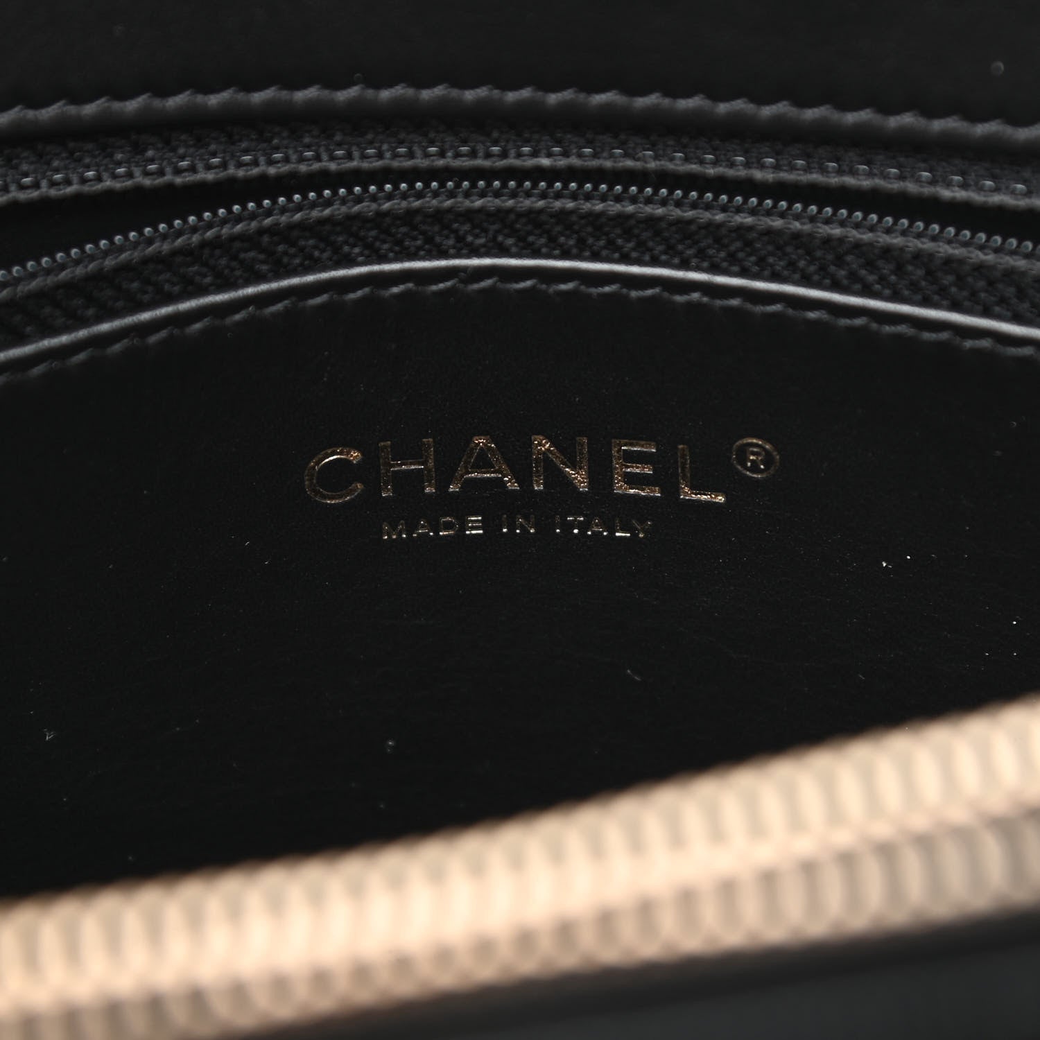 Chanel Caviar Quilted Small Shopping Tote Black 6 of 11