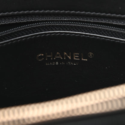 Chanel Caviar Quilted Small Shopping Tote Black 6 of 11