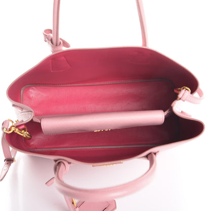Prada Saffiano Cuir Small Double Bag Pesco 5 of 8