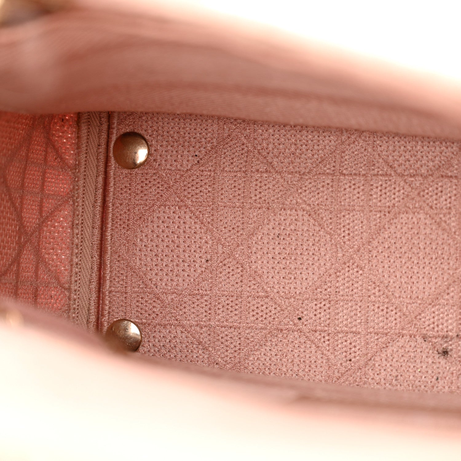 Christian Dior Canvas Embroidered Cannage Medium Lady D-Lite Pink 12 of 15