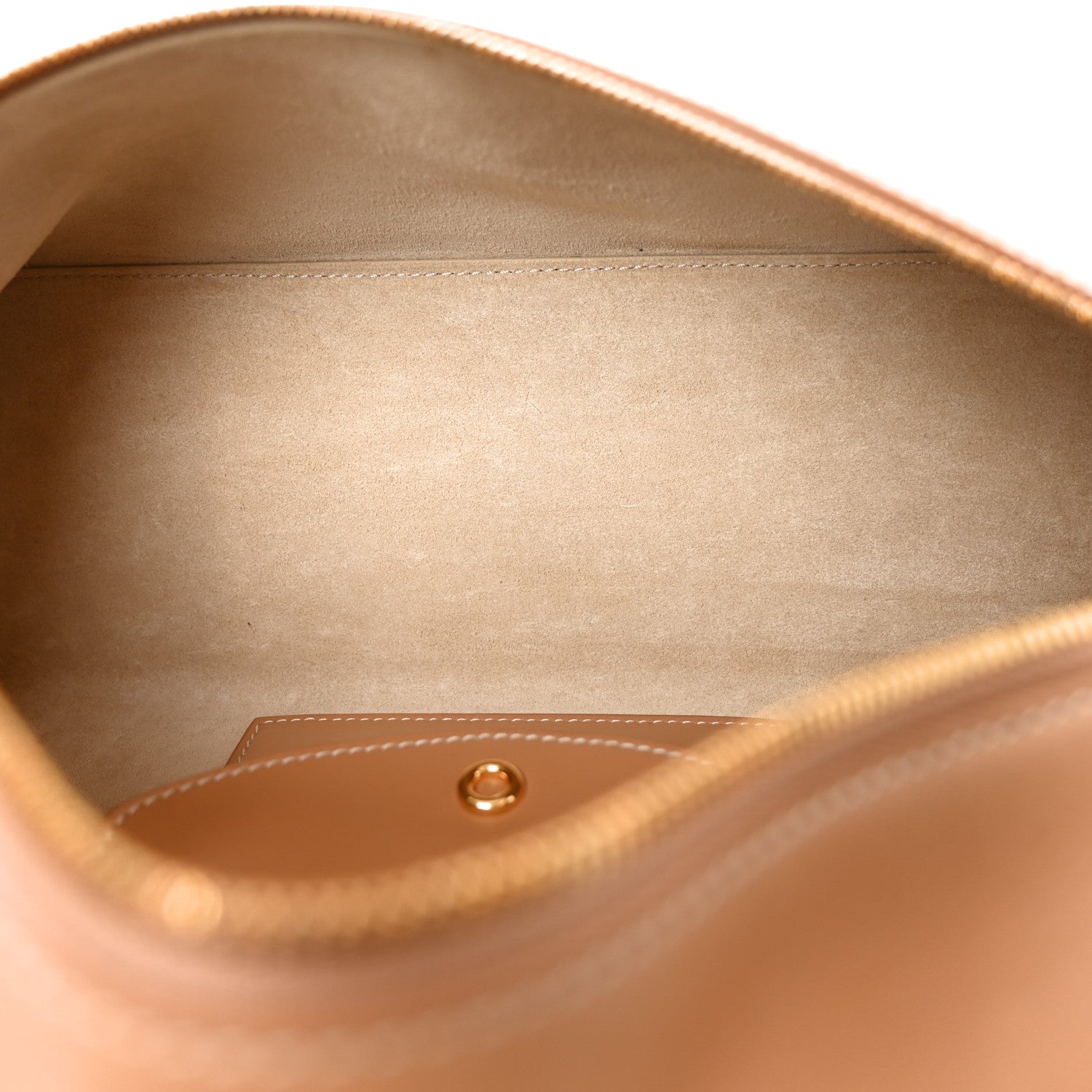 Loro Piana Saddle Calfskin Extra Bag L27 Cream Bignet 5 of 9