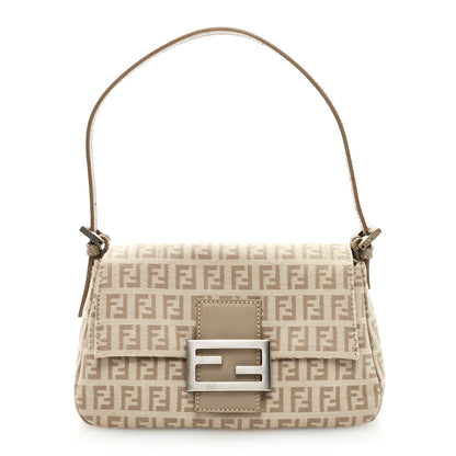 Fendi Zucchino Cuoio Mini Mama Baguette Beige Tortora Pietra 1 of 8