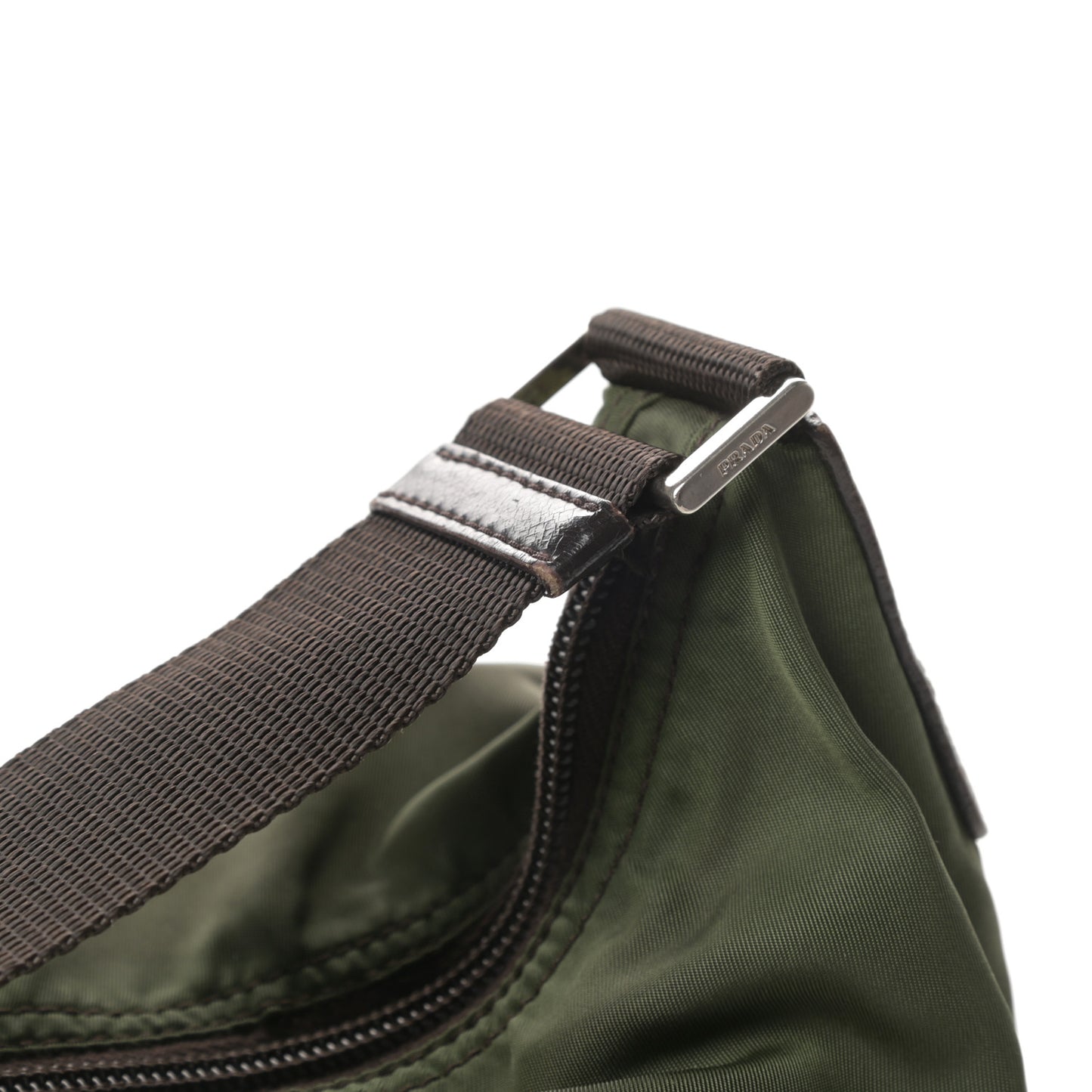 Tessuto Nylon Shoulder Bag Militare