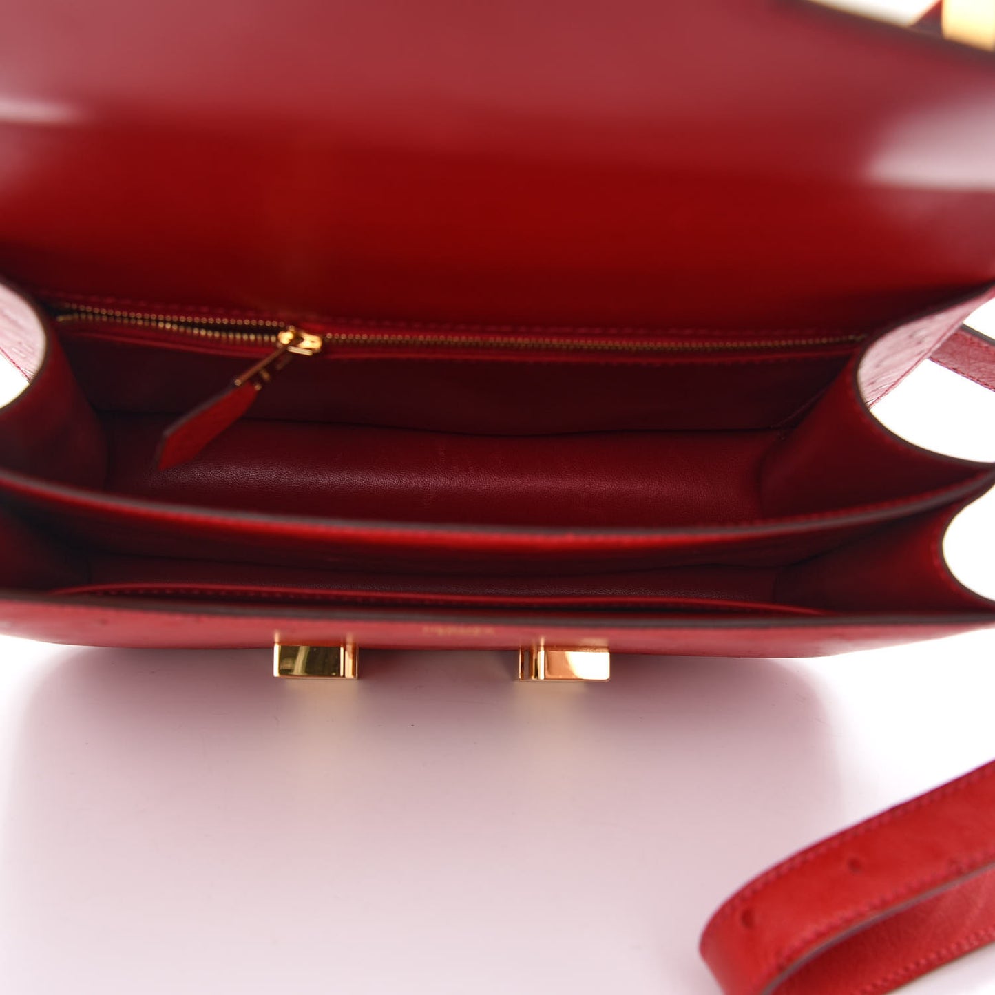 Ostrich Constance 24 Rouge Vif