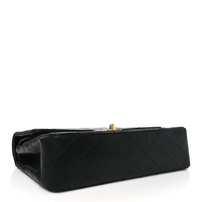 Chanel Lambskin Quilted Medium Double Flap Black 4 of 11