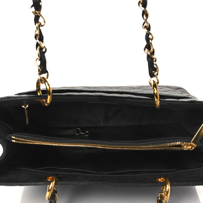Chanel Caviar Quilted Grand Shopping Tote GST Black 5 of 10