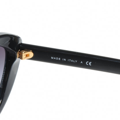 Chanel Cat Eye Chain Sunglasses 6039 Black 5 of 5