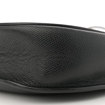 Celine Grained Calfskin Compact Trotteur Black 10 of 12
