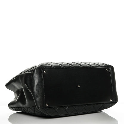Chanel Caviar Quilted XXL Grand Shopping Tote GST Dark Grey 4 of 7