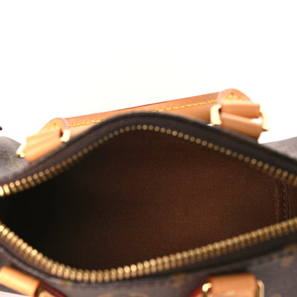 Louis Vuitton Monogram Nano Speedy Bandouliere 5 of 9