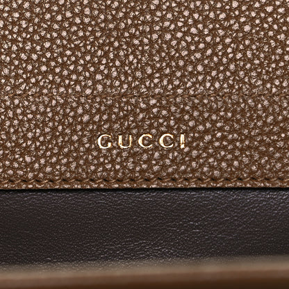 Gucci Grainy Calfskin Medium Zumi Top Handle Bag Friky Taupe 5 of 10
