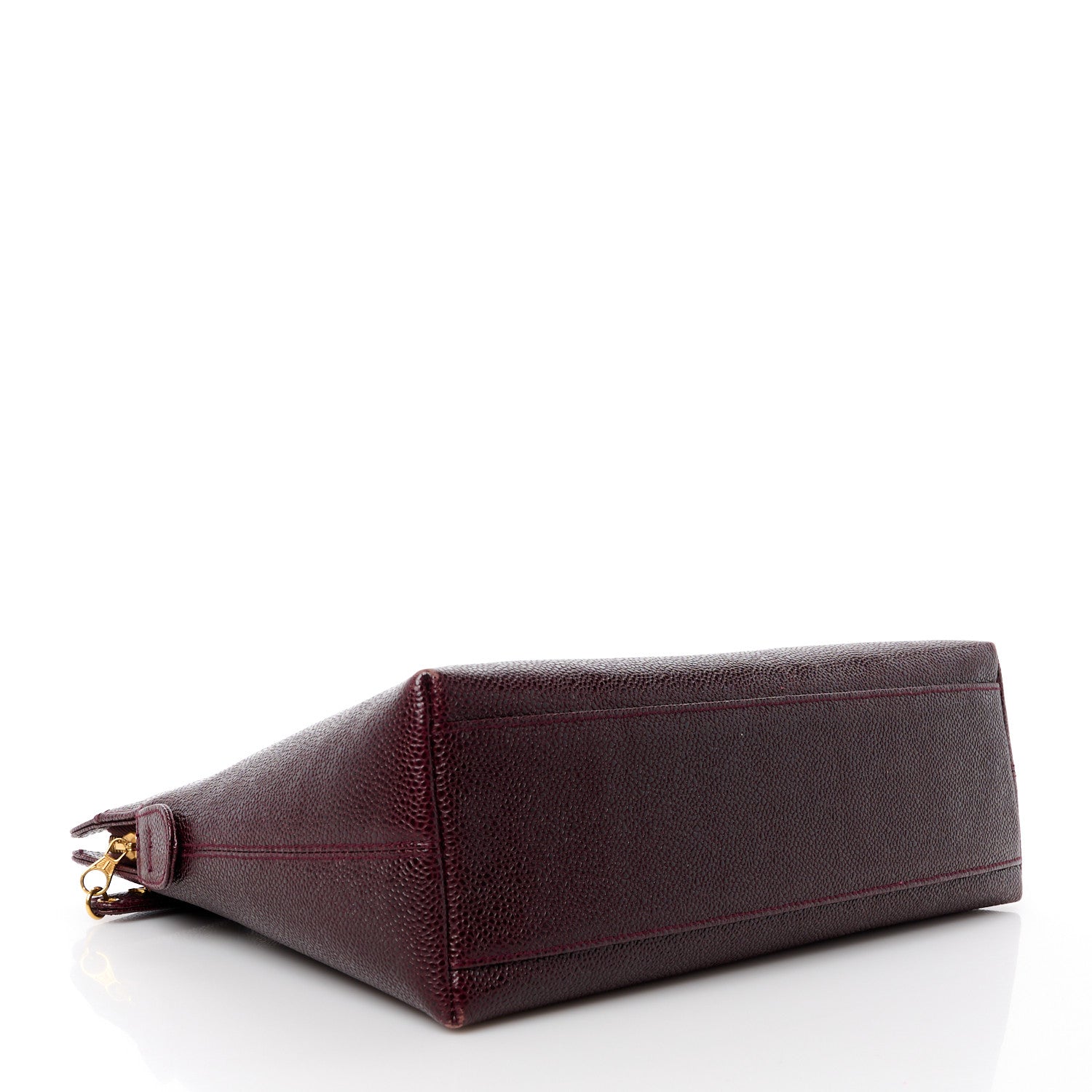 Chanel Caviar Shoulder Bag Bordeaux 4 of 14