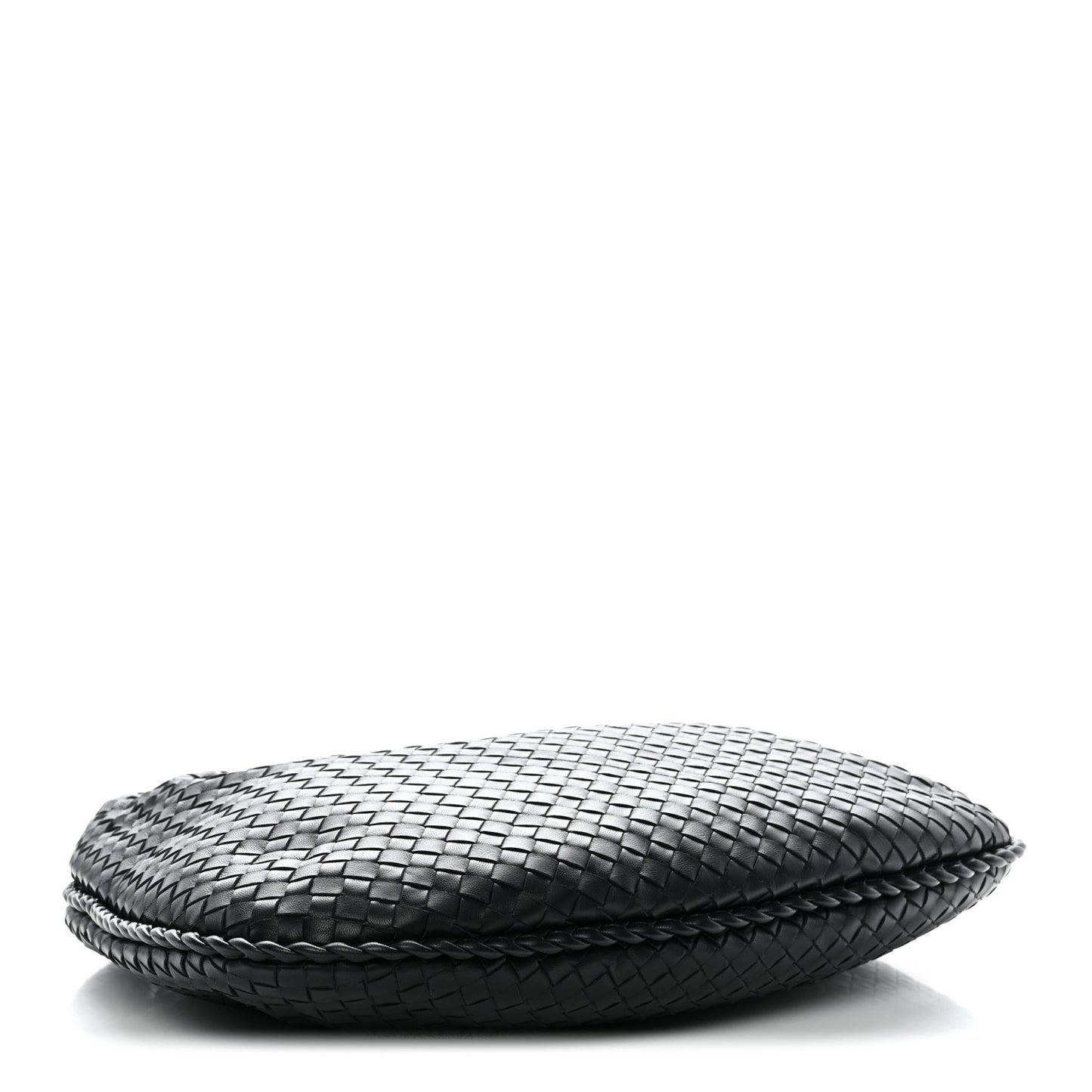 Nappa Intrecciato Medium Veneta Hobo Black