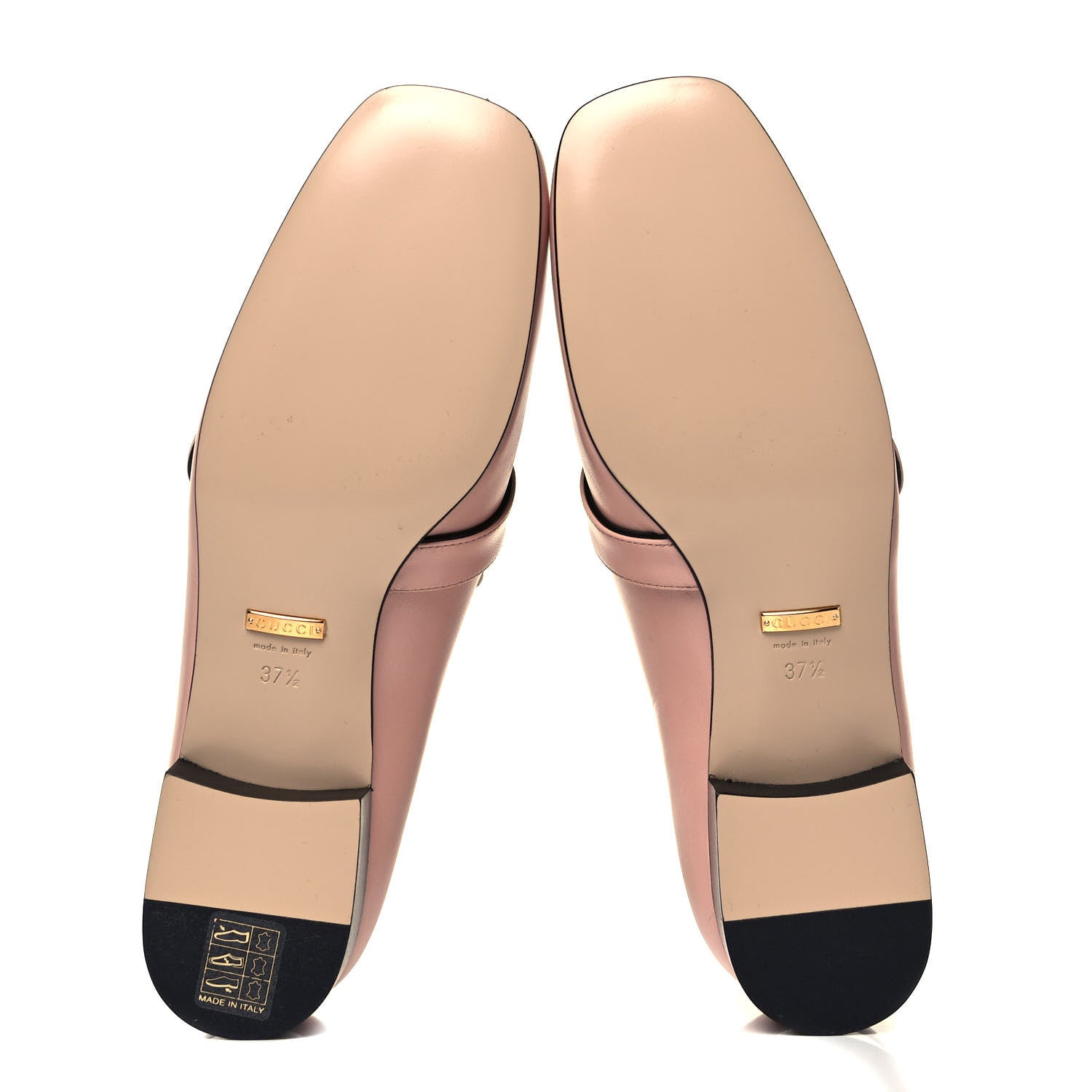 Gucci Malaga Kid Womens GG Marmont Loafers 37.5 Perfect Pink 5 of 7