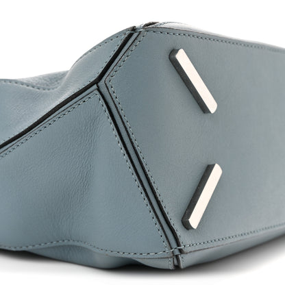 Loewe Calfskin Small Puzzle Bag Stone Blue 9 of 15