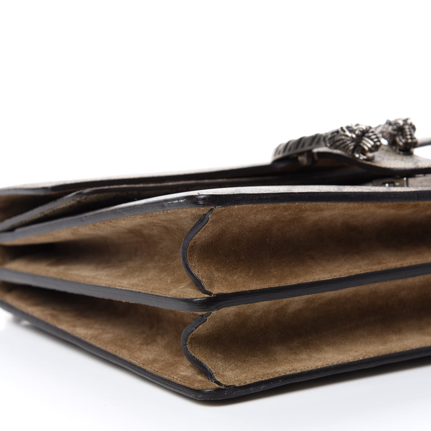 Gucci GG Supreme Monogram Medium Dionysus Shoulder Bag Taupe 7 of 16