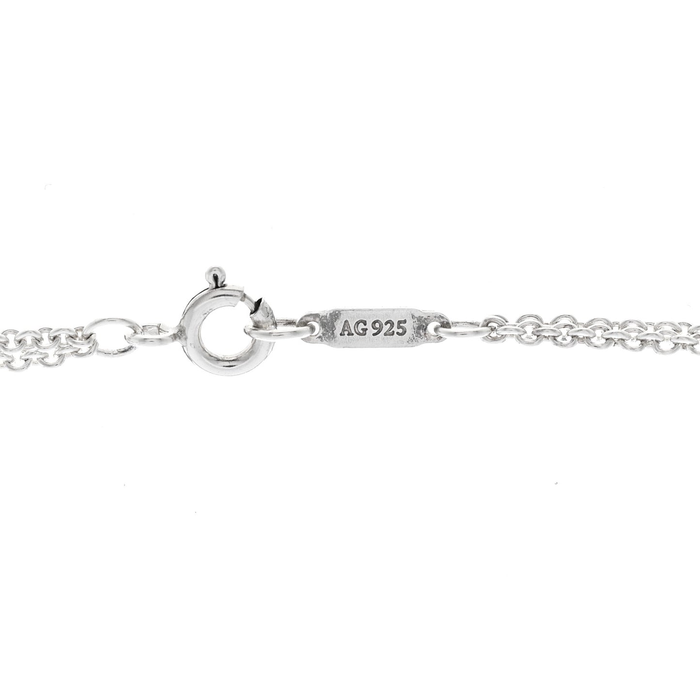 Sterling Silver Infinity Pendant Necklace