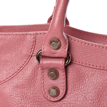 Balenciaga Chevre Giant 12 Silver Hardware Velo Rose Bruyere 16 of 22
