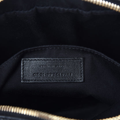 Saint Laurent Calfskin Matelasse Monogram Lou Camera Bag Black 11 of 12