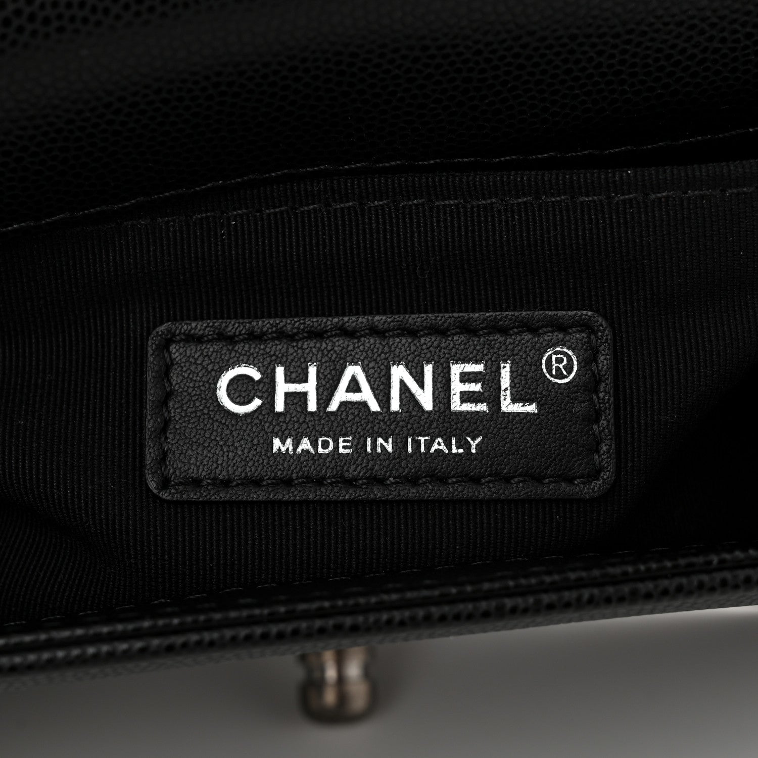 Chanel Caviar Quilted Small Boy Flap Black 7 of 12