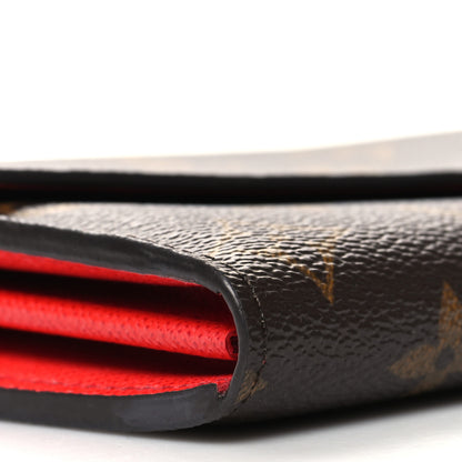 Louis Vuitton Monogram Sarah Wallet NM Coquelicot 8 of 10