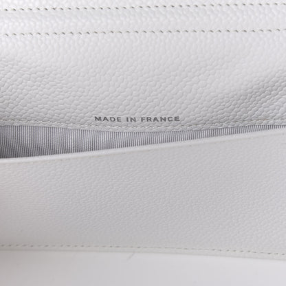 Chanel Caviar Quilted Medium Agenda Cover White 6 of 11