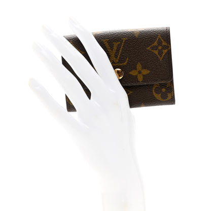 Louis Vuitton Monogram Porte-Monnaie Plat Coin Purse 2 of 6