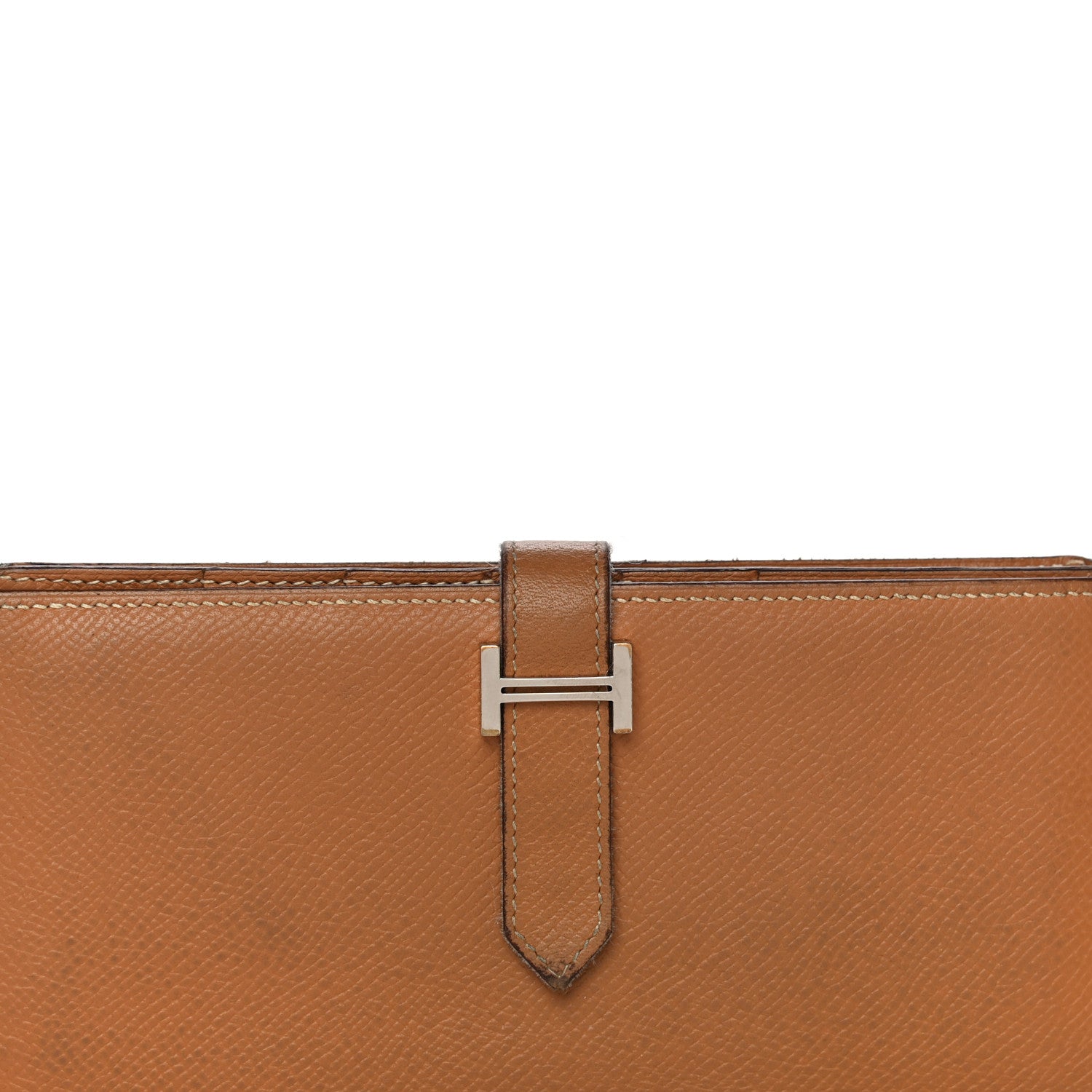 Hermes Epsom Bearn Gusset Wallet Gold 7 of 27