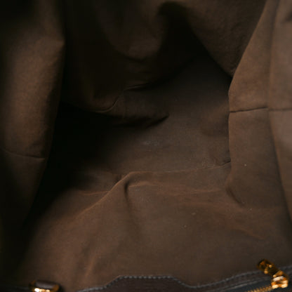 Louis Vuitton Mahina L Chocolate 5 of 10