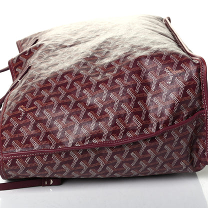 Goyard Goyardine Reversible Anjou PM Burgundy 6 of 7