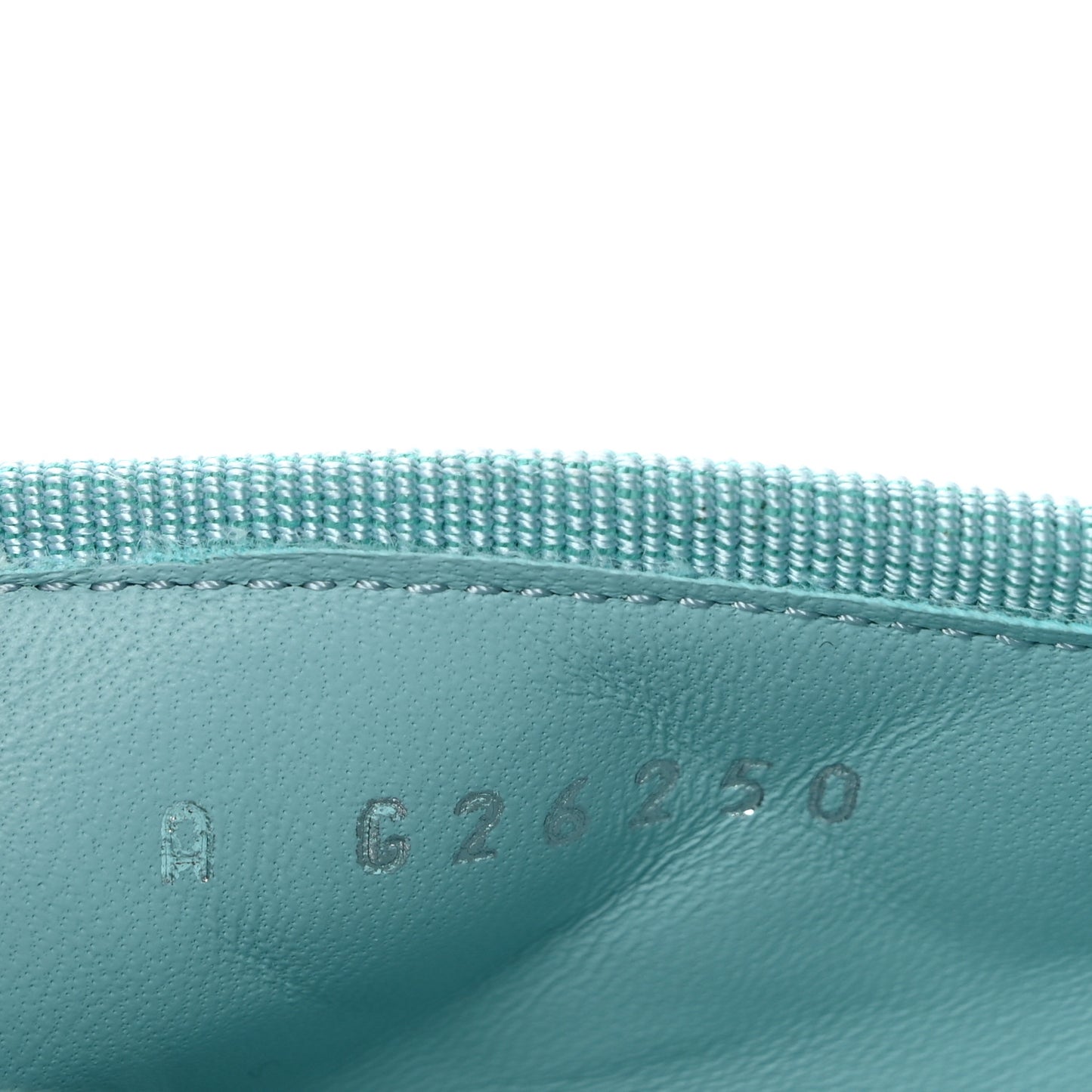 Suede Calfskin Quilted Cap Toe CC Ballerina Flats 39 Light Blue