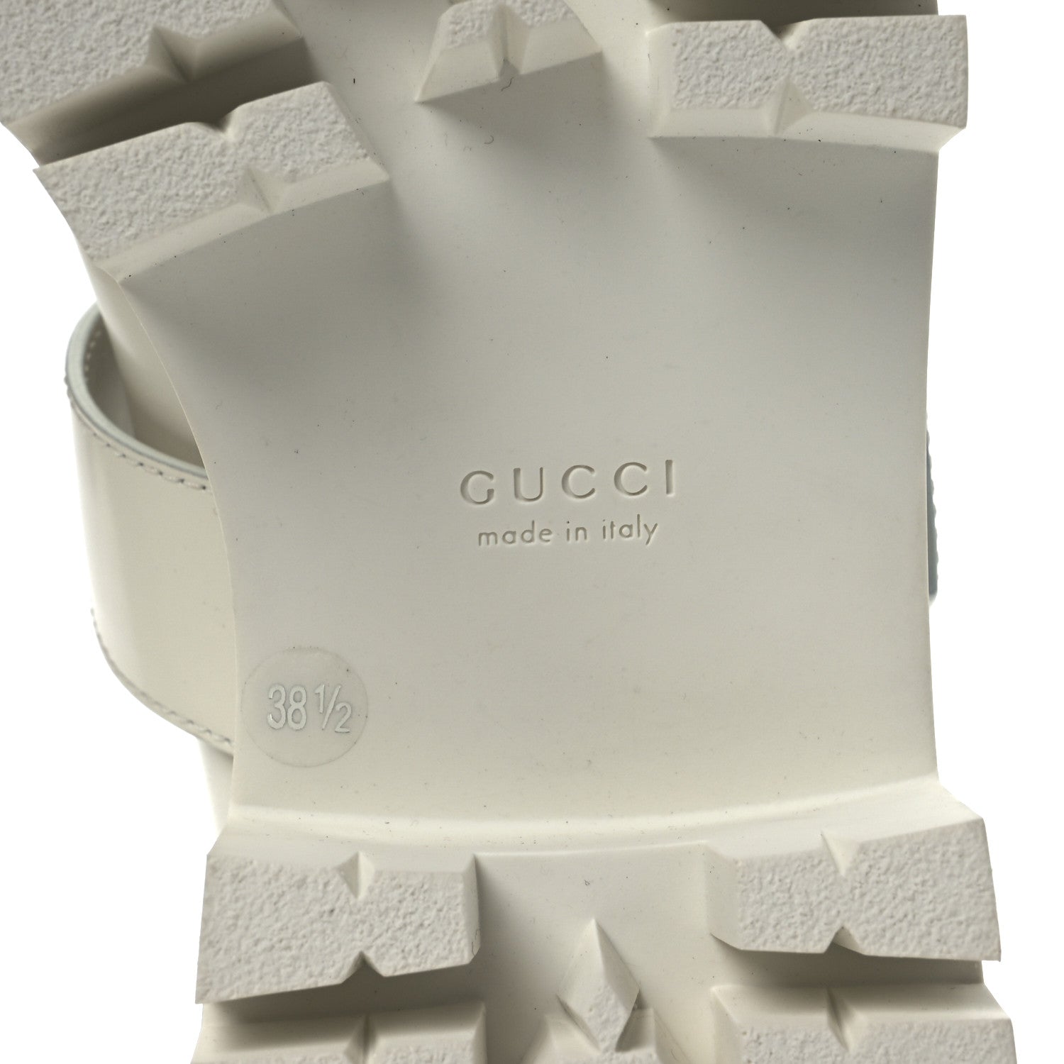 Gucci Cordovan Lux Womens Horsebit Platform Mary Jane Loafers 38.5 Off White 8 of 12
