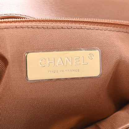 Chanel Lambskin Quilted Medium Chanel 19 Flap Brown 6 of 9