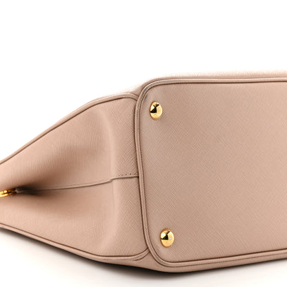 Prada Saffiano Medium Galleria Double Zip Tote Cammeo 9 of 12