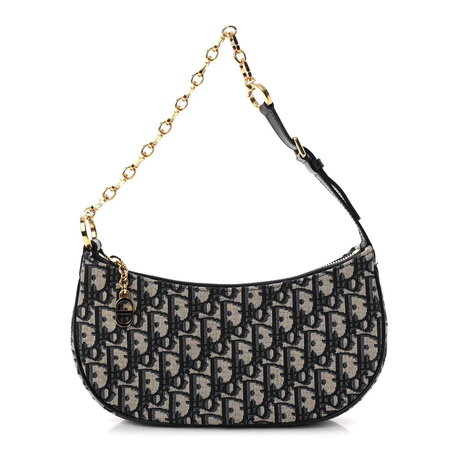 Christian Dior Oblique CD Lounge Bag Blue 1 of 9