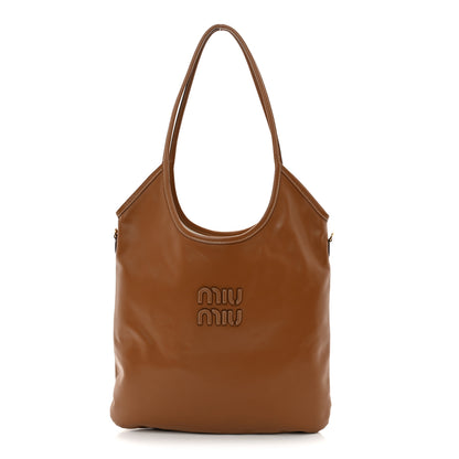 Miu Miu Nappa Ivy Bag Caramel 1 of 10
