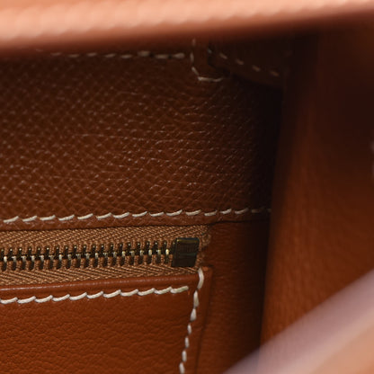 Hermes Epsom Kelly Sellier 35 Gold 25 of 33