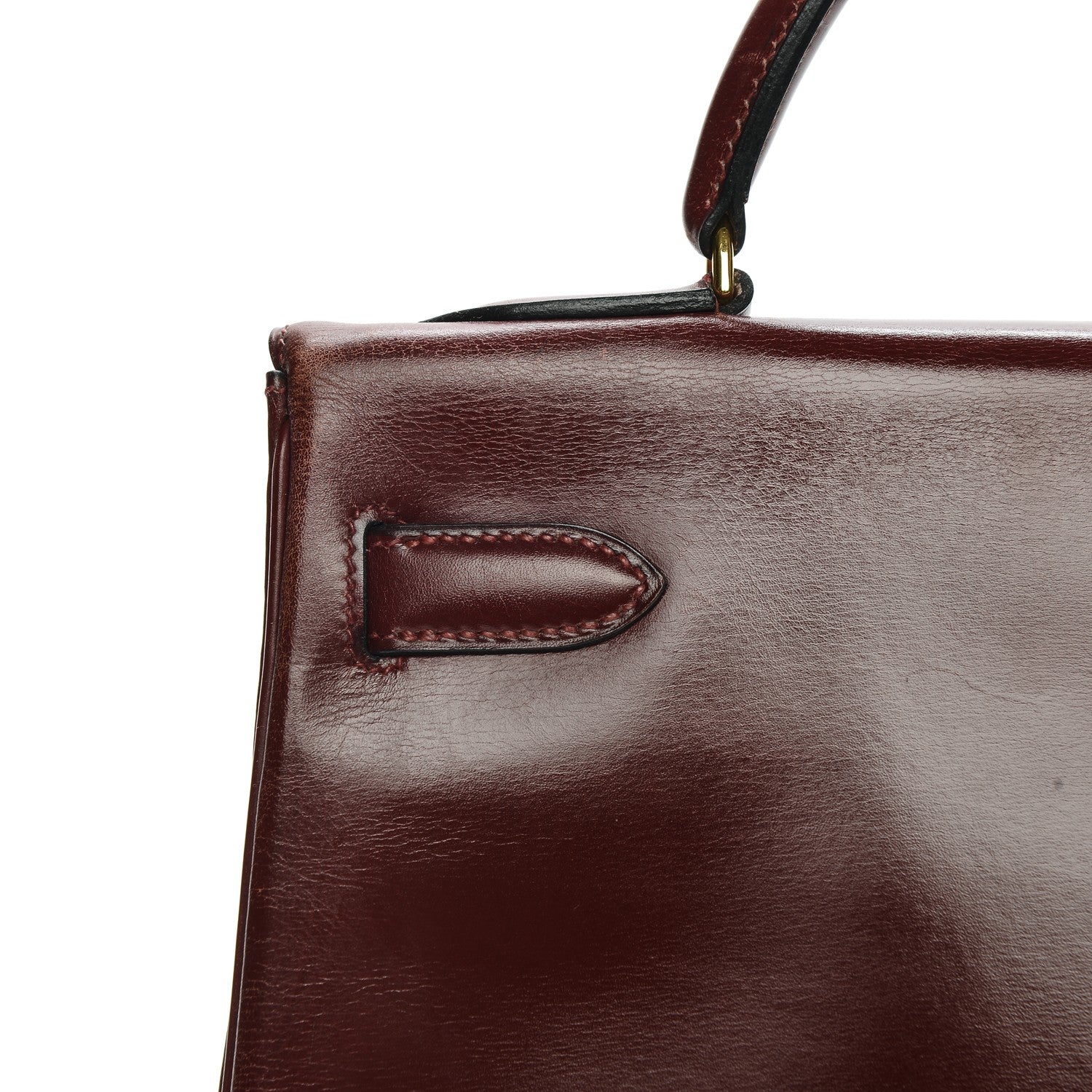 Hermes Box Kelly Retourne 32 Rouge H 14 of 31