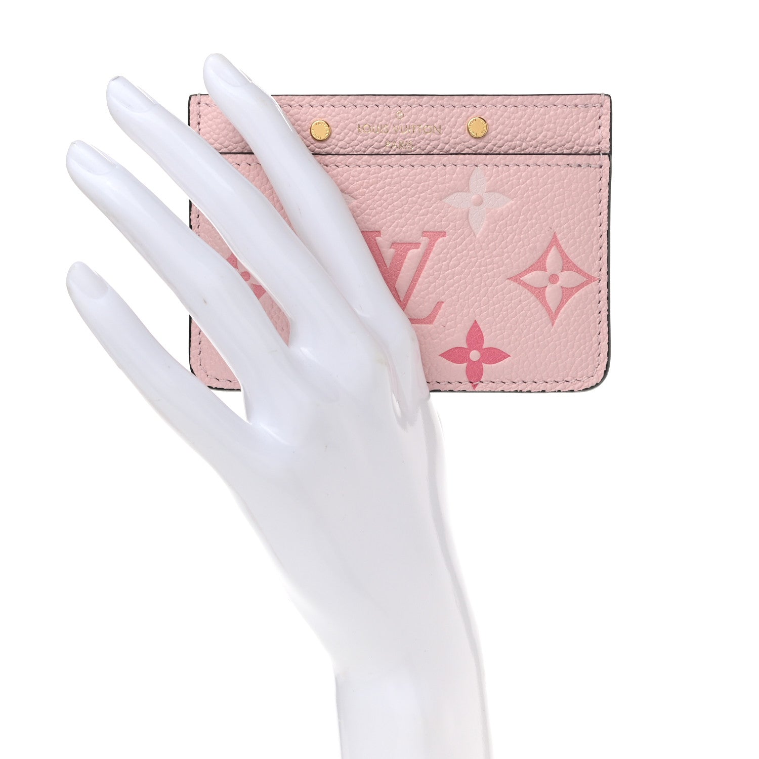Louis Vuitton Empreinte Monogram Giant By The Pool Card Holder Bouton De Rose 2 of 8
