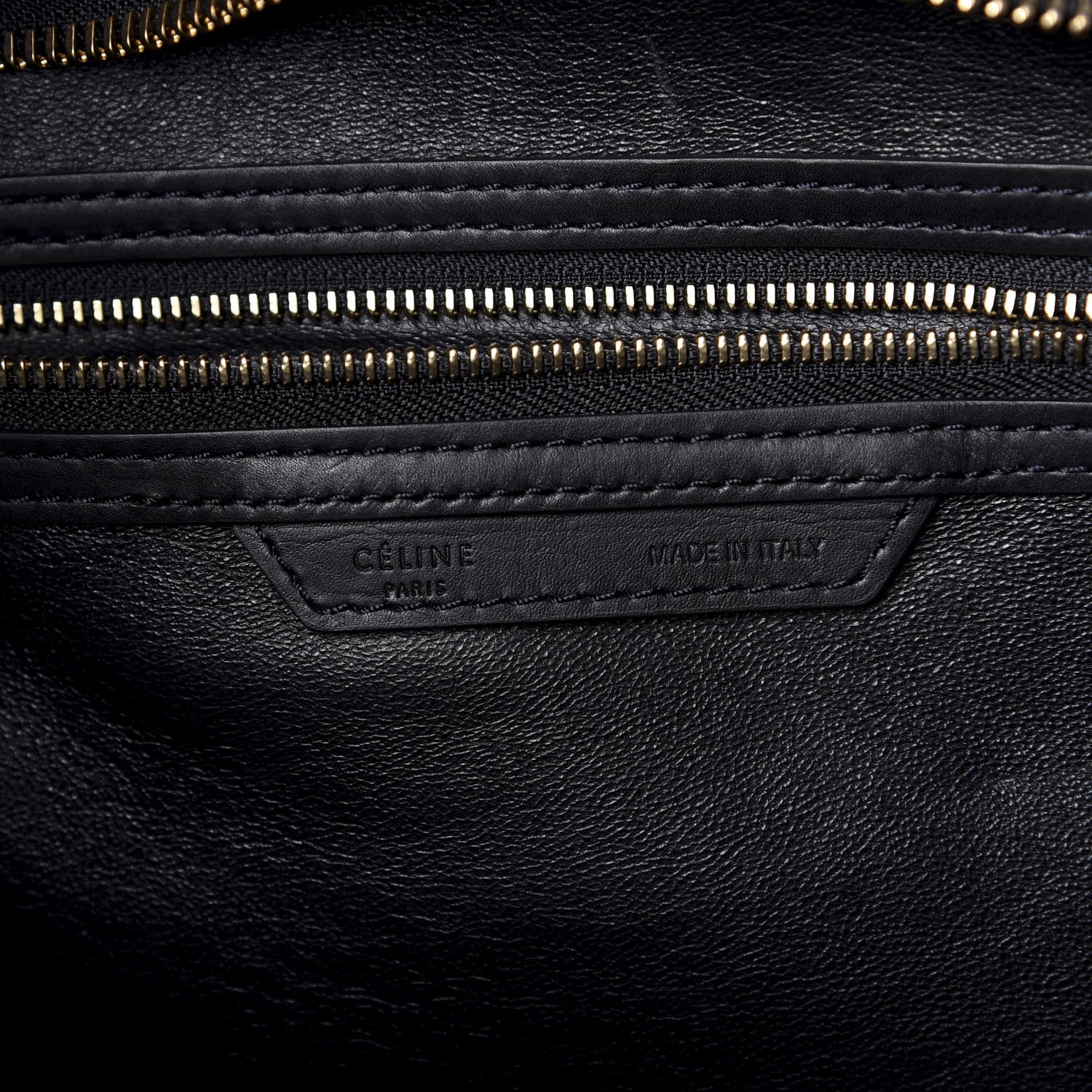 Celine Satin Calfskin Suede Mini Tri-Color Luggage Seashell 6 of 9