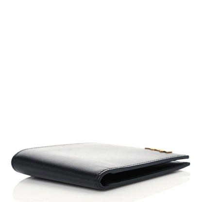 Saint Laurent Shiny Calfskin Tiny Bi-Wallet Black 4 of 6