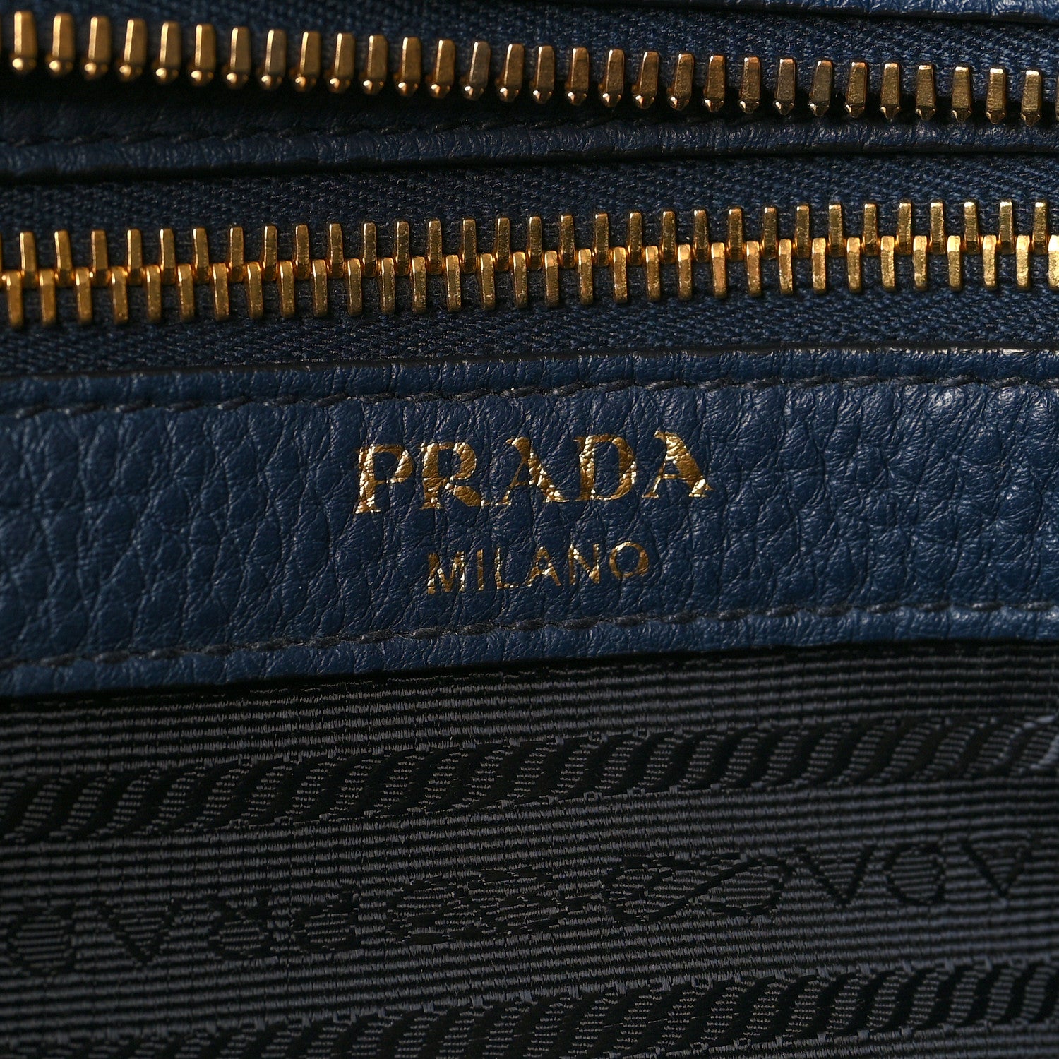 Prada Vitello Phenix Tote Baltico 6 of 9