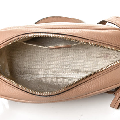 Gucci Pebbled Calfskin Small Soho Disco Bag Camelia 5 of 12